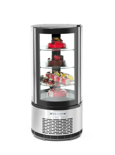 [511530] Gebaksvitrine rond 100 l Hendi