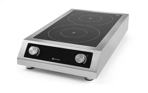 [511597] Inductiekookplaat dubbel 2x3500W 400V Hendi