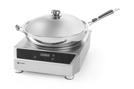 [511609] Inductiewok digitaal 3500W 230V 340x450x130 mm Hendi