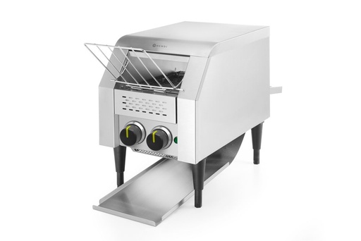 [511624] Doorloop broodrooster rvs enkel 230V 1340W Hendi