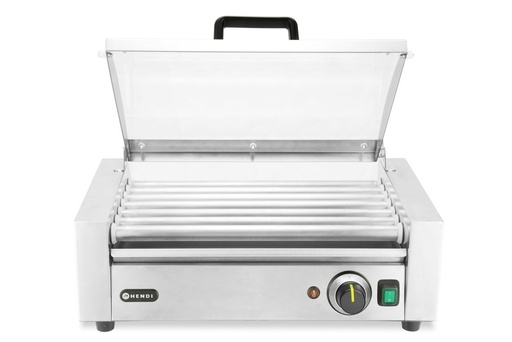 [511653] Worstenroller grill één zone 1 zone 9 rollers 230V 790W Hendi