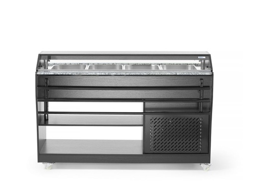 [511691] Saladebuffet verrijdbaar 4x GN 1/1 230V 170W Hendi