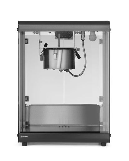 [511724] Popcorn machine zwart 80 l 230V 1150W Hendi