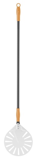 [511910] Pizza schep rond geperf. Al 1200x230 mm Hendi