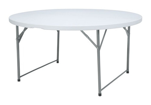 [512383] Buffettafel rond opvouwbaar 1500x740 mm Hendi