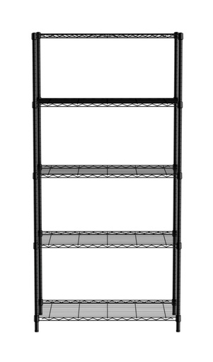 [512389] Opbergrek 5 schappen Cr 455x910x1830 mm Hendi