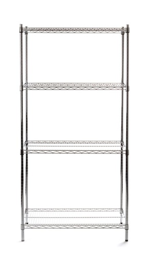 [512390] Opbergrek extra stevig 4 schappen 455x910x1830 mm Hendi