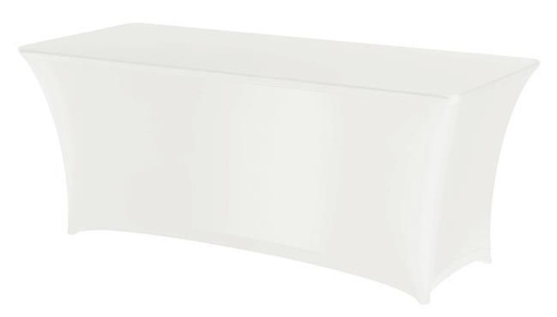 [512405] Tafelhoes rechthoekig wit - 810927 Hendi