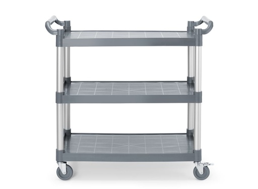 [512413] Serveerwagen groot 3 bladen PP 1010x500x960 mm Hendi