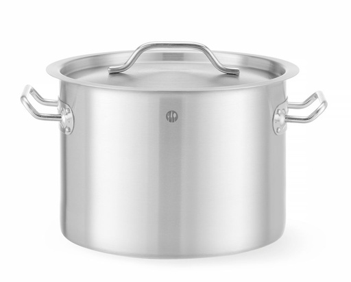 [512473] Braadpan met deksel 9 l 250x180 mm Budget Line Hendi
