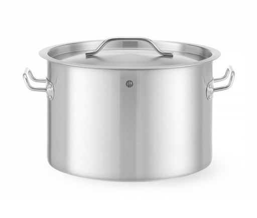 [512475] Braadpan met deksel 24 l 360x240 mm Budget Line Hendi