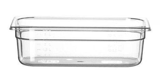 [512617] GN bak 1/3 100 mm PC transparant Hendi