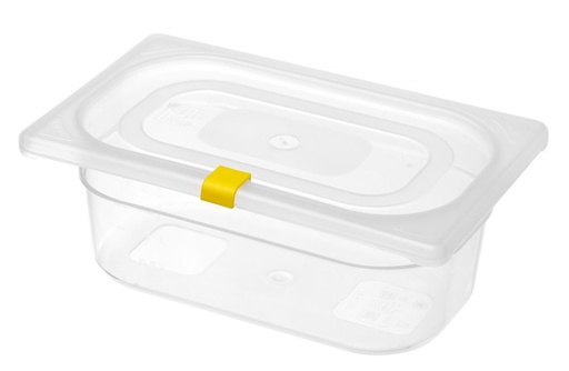 [512785] Deksel clips geel voor HACCP voorraaddozen Hendi