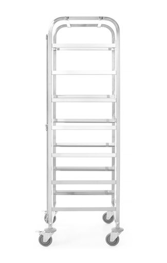 [512950] Afwaskorven trolley 7x 500x500 mm rvs Hendi