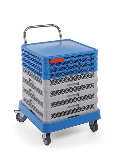 [512974] Trolley voor vaatwaskorven met handvat Hendi