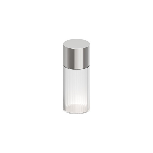 [513084] Olie-/azijnfles 6.0cm 0.2L glas RVS polypropyleen The Grid APS