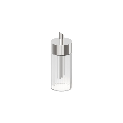 [513085] Suikerdispenser 6.0cm 0.2L glas RVS polypropyleen The Grid APS