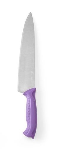 [5243] Koksmes 24.0cm pp paars handvat