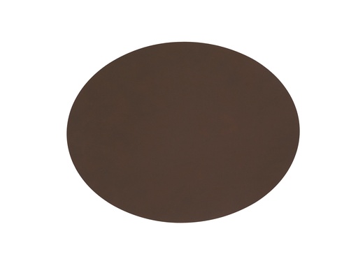 [54538] Placemat Oval S 26.0x33.0cm nupo dark brown