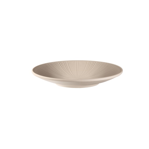 [11010] Bord 21.0cm melamine nero zand